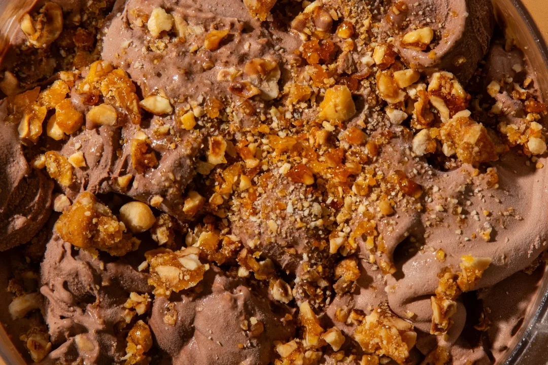 Ferrero Hazelnut gelato